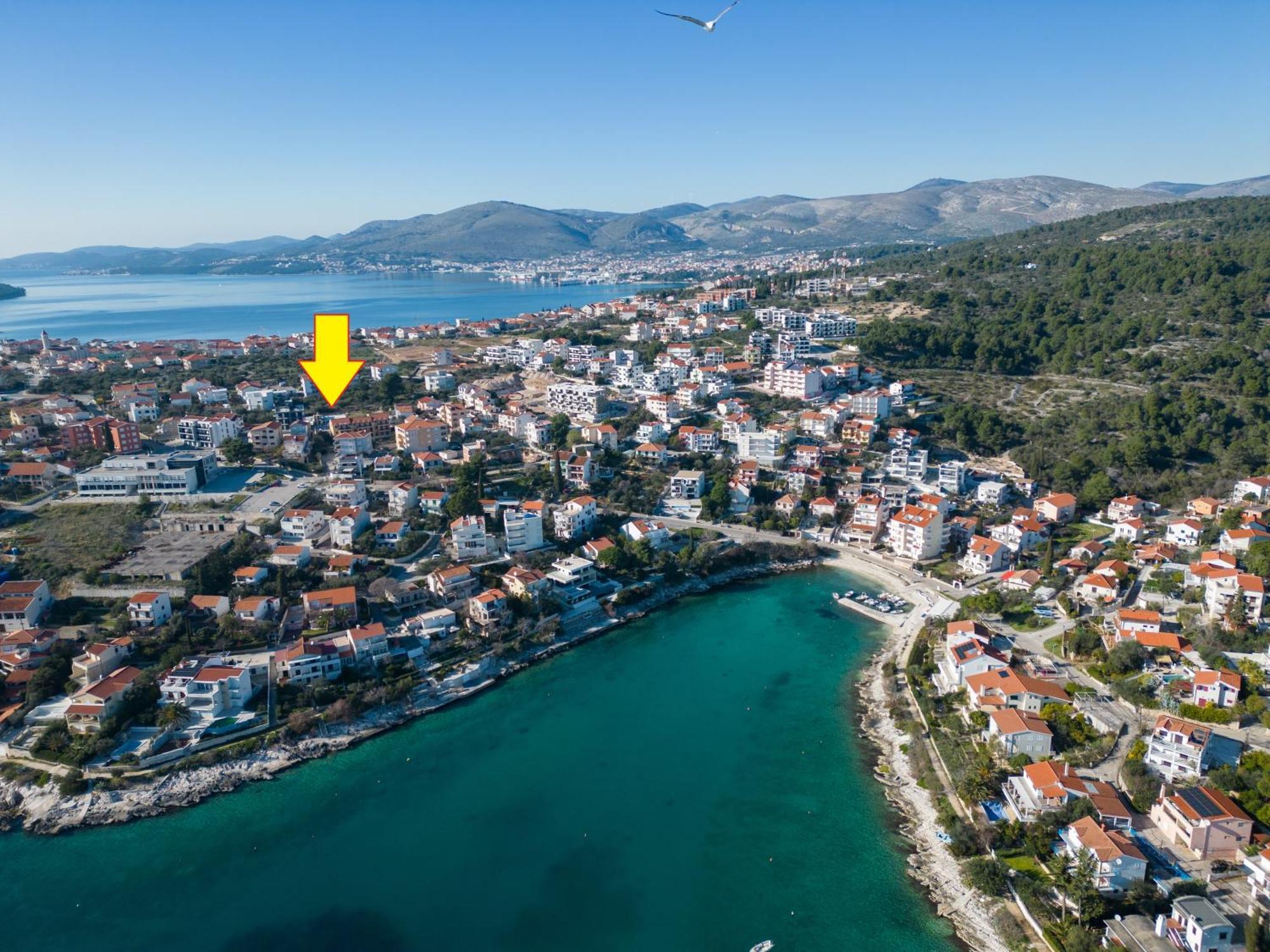 Apartments Patricia Trogir Buitenkant foto